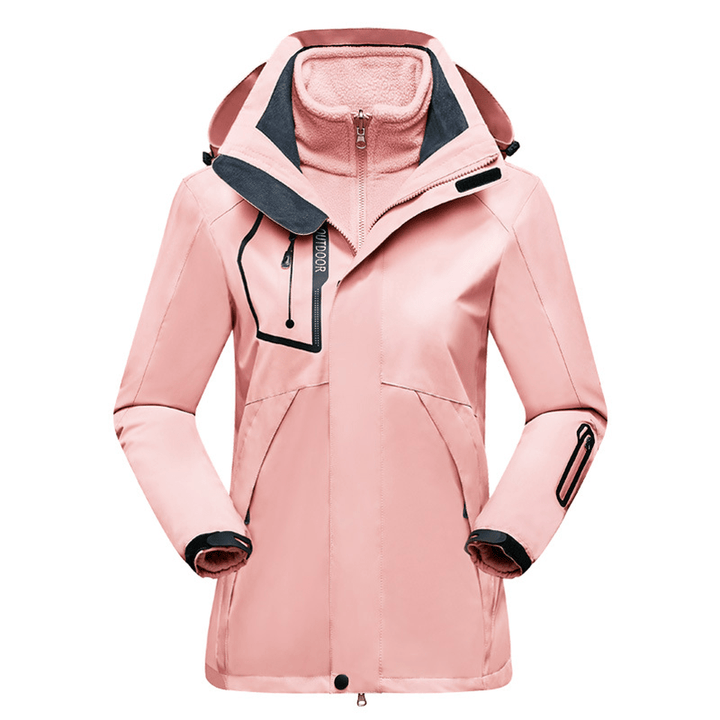 Drune | Wasserdichte 2 in 1 Damen Outdoor Jacke