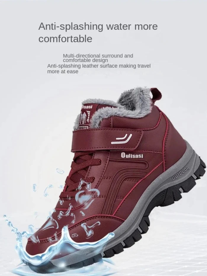 Drune | Wasserdichte Knöchel-Schneestiefel für Damen – Gemütlicher & stilvoller Komfort