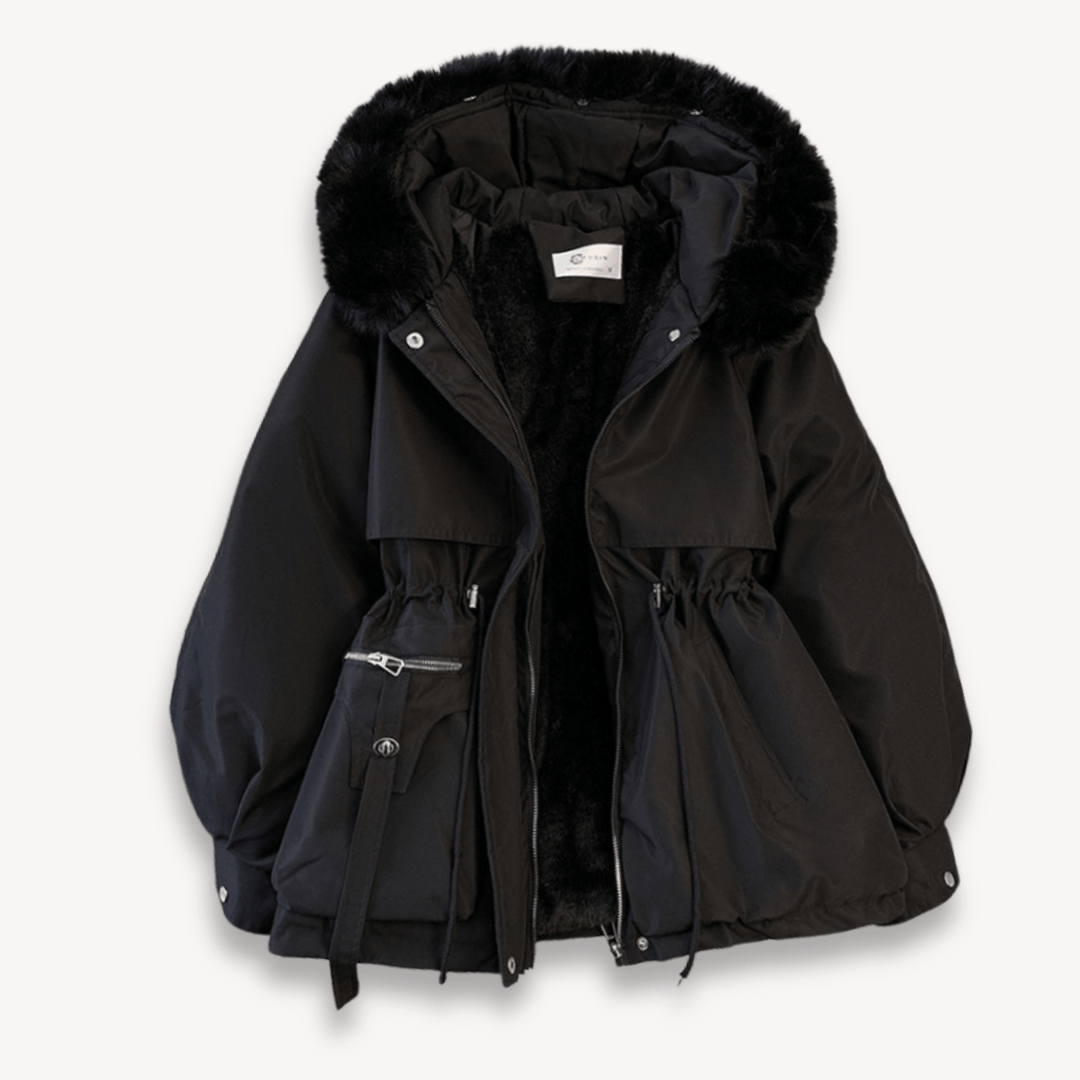 Drune | Wasserdichter Kunstfell Gefütterter Frauen Parka Jacke