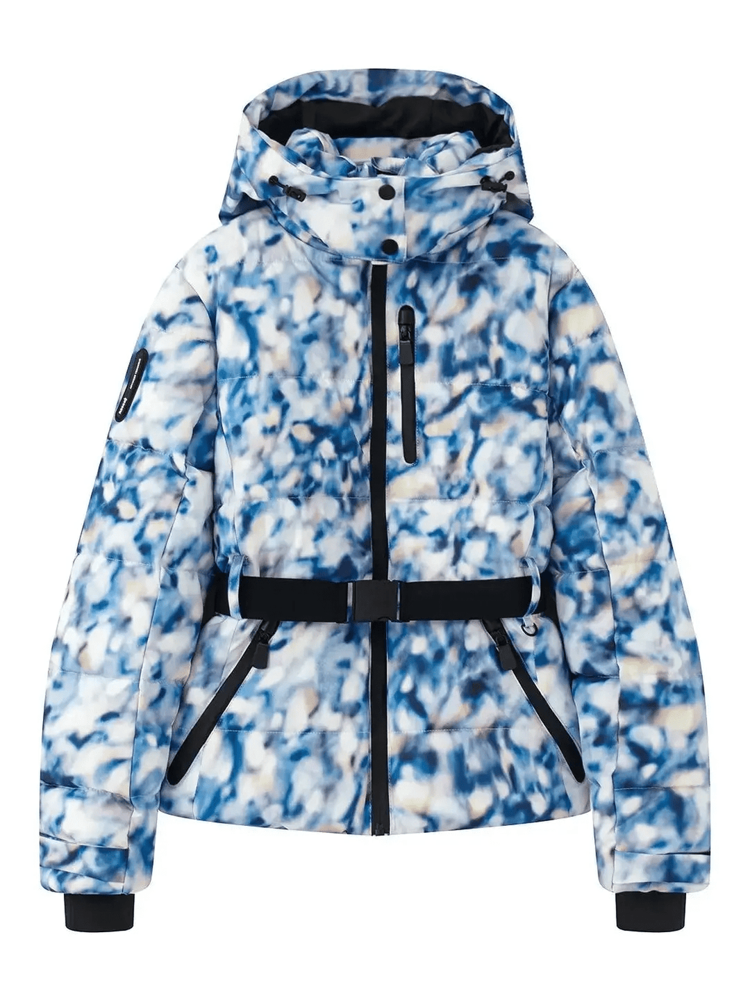 Drune | Wasserdichte Isolierte Puffer Ski Jacke mit Gürtel