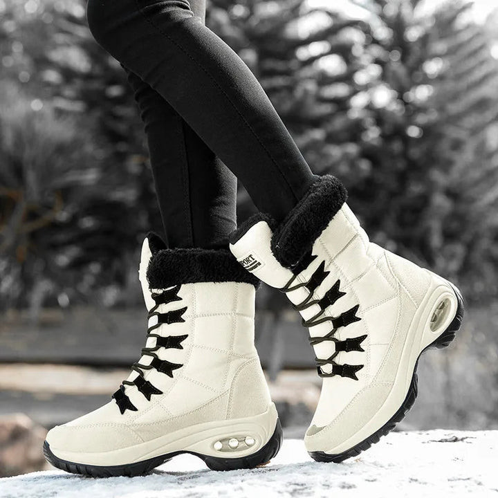 Drune | Wasserdichte Knöchelhohe Schneestiefel für Frauen – Gemütlich & Stilvoll