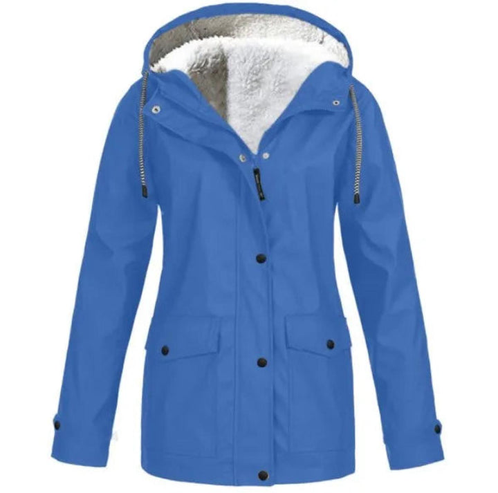 Drune | Wasserdichte Winddichte Fleecegefütterte Outdoor Jacke mit Kapuze