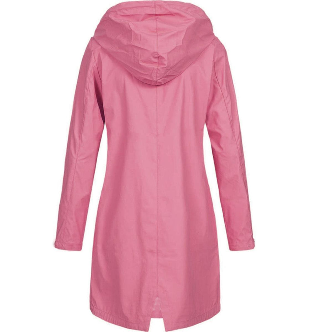 Drune | Wasserdichte Damen Kapuzenregenjacke