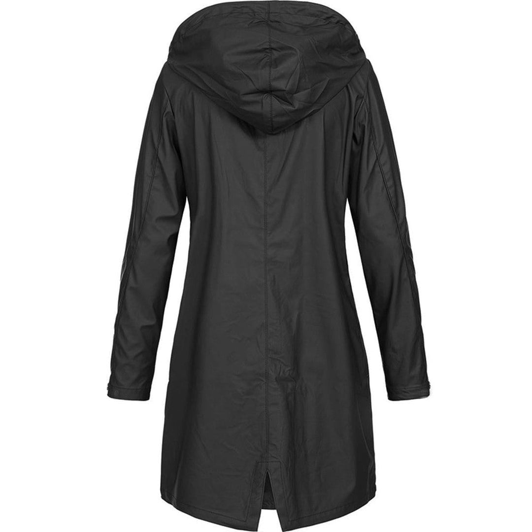 Drune | Wasserdichte Damen Kapuzenregenjacke