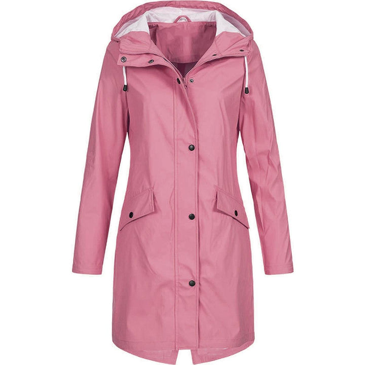 Drune | Wasserdichte Damen Kapuzenregenjacke