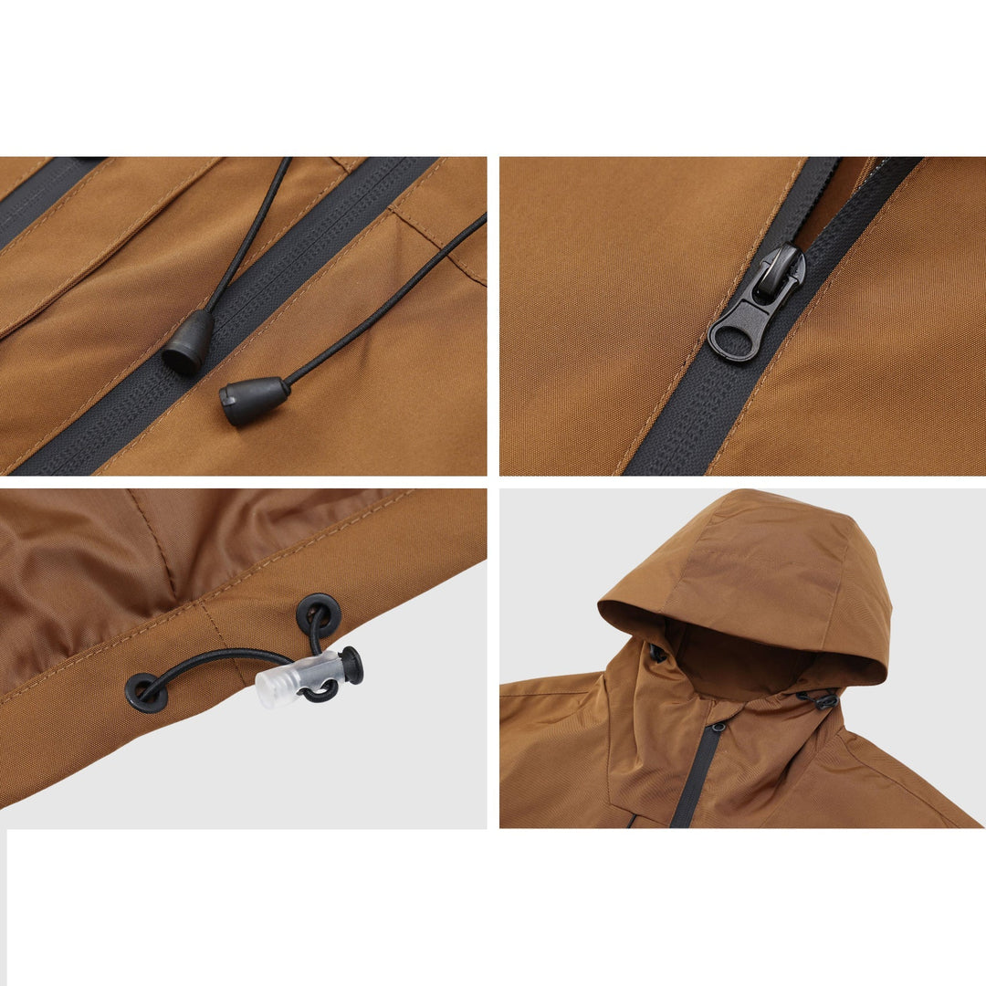 Drune | Outdoor Wandern Kapuzenjacke für Männer