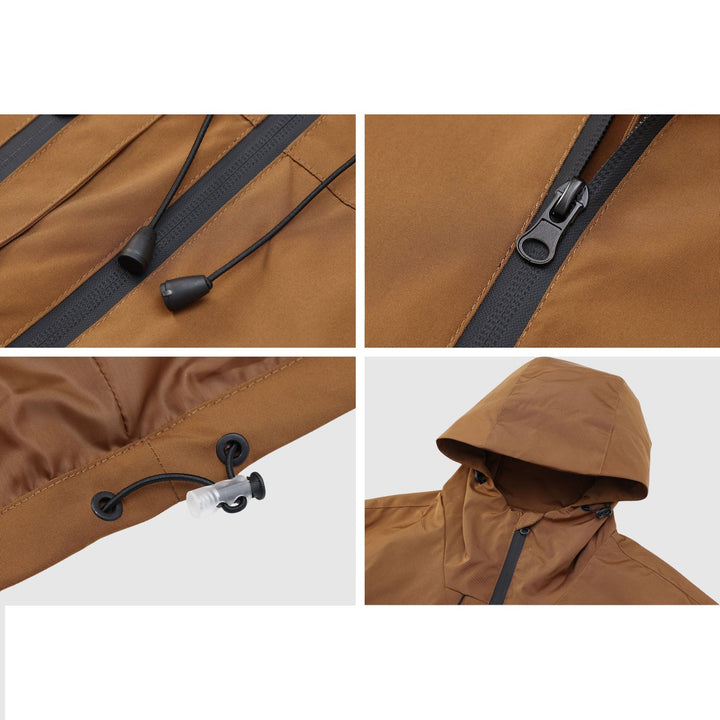 Drune | Outdoor Wandern Kapuzenjacke für Männer