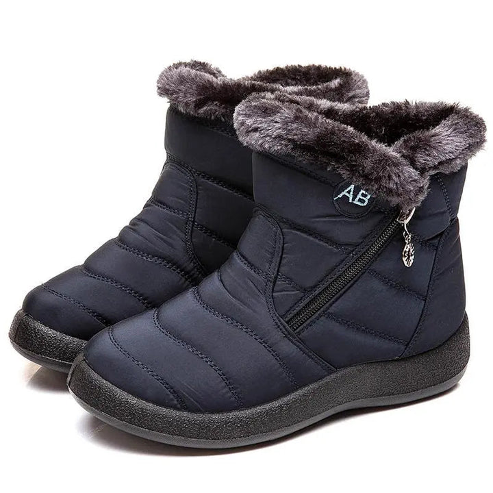 Drune | Wasserdichte Knöchel-Schneestiefel für Frauen – Warm & Gemütlicher Komfort