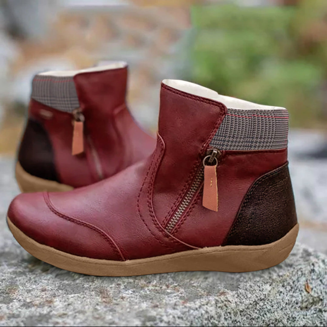 Drune | Wasserdichte Stiefel für Frauen - Doppelreißverschluss