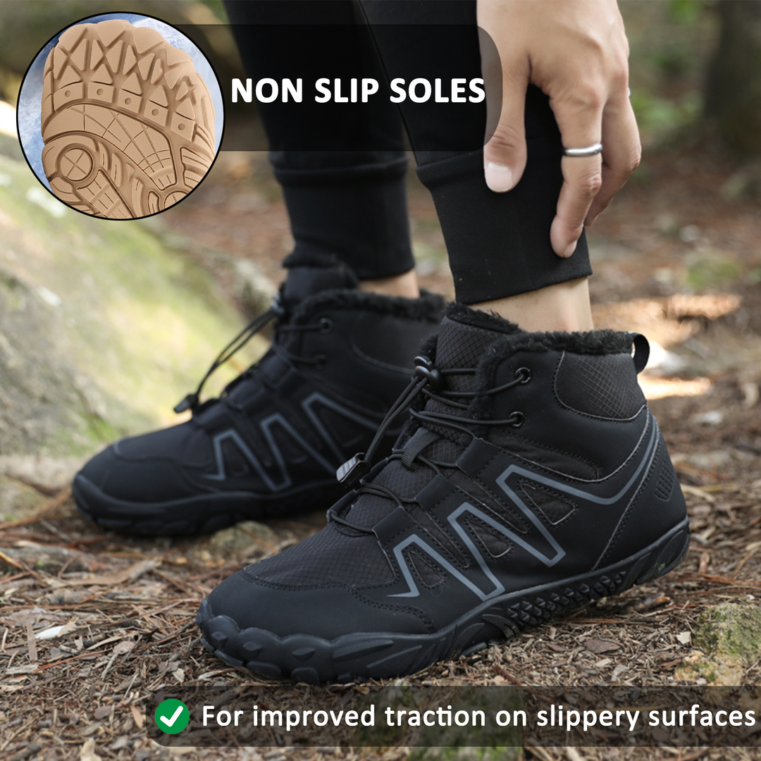 Drune | Wasserdichte High-Top-Schneestiefel für Unisex – Bequemes & Rutschfestes Design