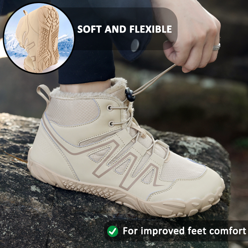 Drune | Wasserdichte High-Top-Schneestiefel für Unisex – Bequemes & Rutschfestes Design
