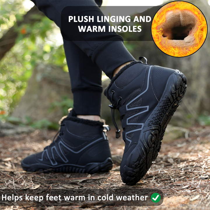 Drune | Wasserdichte High-Top-Schneestiefel für Unisex – Bequemes & Rutschfestes Design