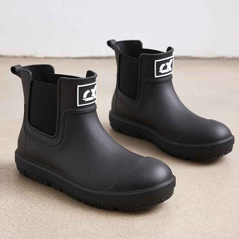 Drune | Regenstiefel Damen - Langlebiges Gummi Mittelzylinder-Design