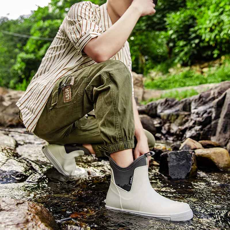 Drune | Gummi Regenstiefel - Stilvolles und Bequemes Outdoor-Schuhwerk
