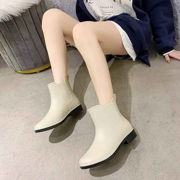 Drune | Slip-On Regenstiefel - Bequeme gepolsterte Design für Frauen