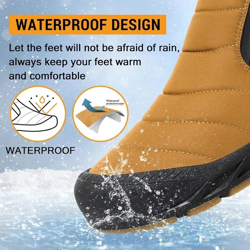 Drune | Wasserdichte Schneestiefel für Frauen – Bequem & Warm mit Fellfutter