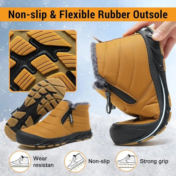 Drune | Wasserdichte Schneestiefel für Frauen – Bequem & Warm mit Fellfutter