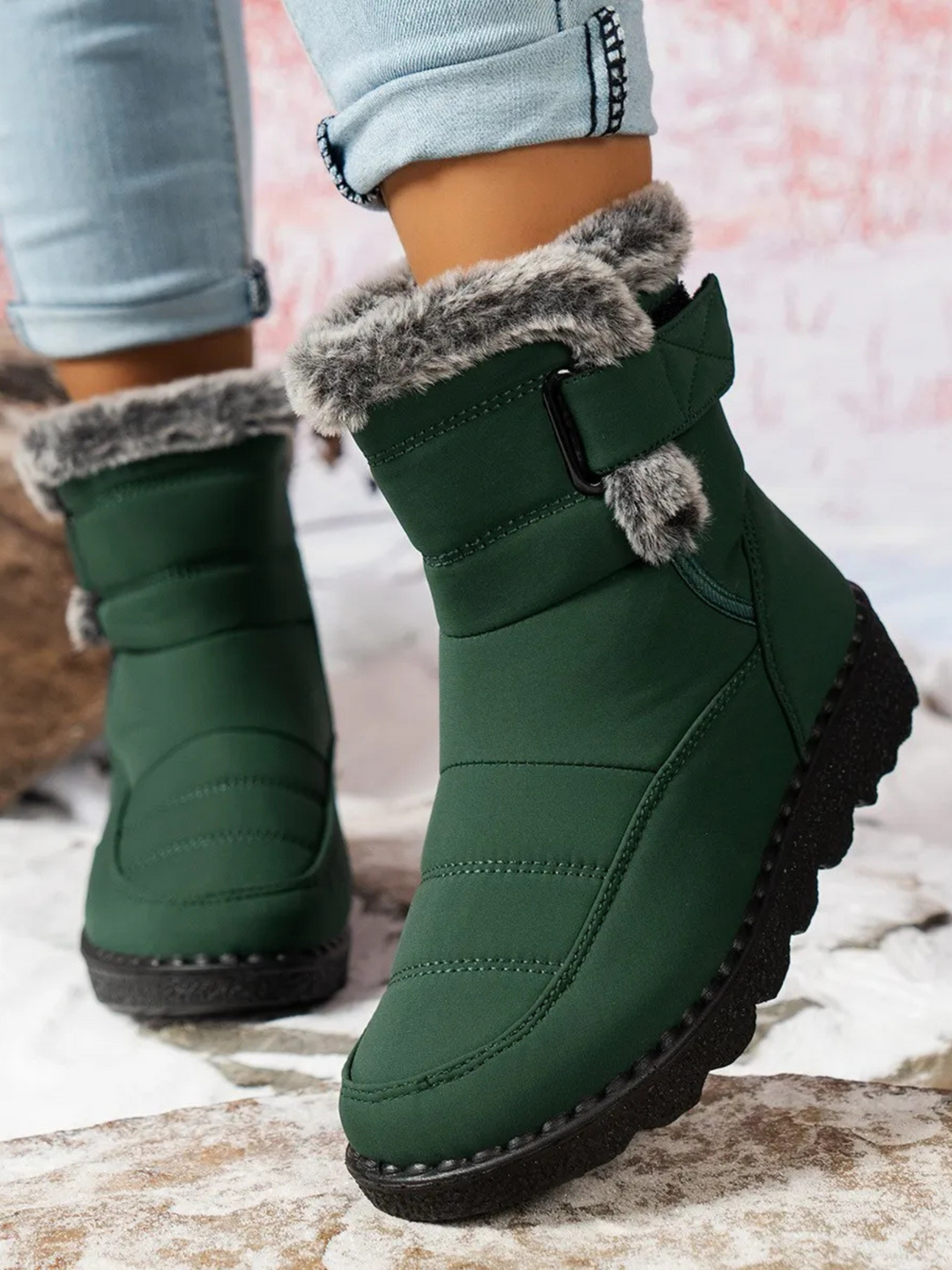Drune | Wasserdichte Winterstiefel Damen - Mittelhoch