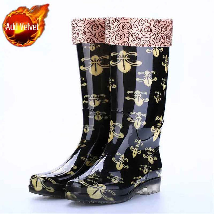 Drune | Winterstiefel - Stilvolles Blumenmuster für Frauen