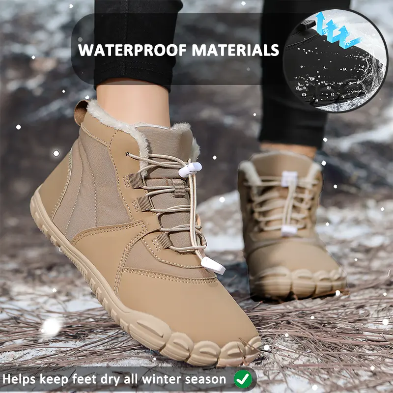 Drune | Wasserdichte Winterstiefel für Unisex – Warm & Rutschfester Komfort