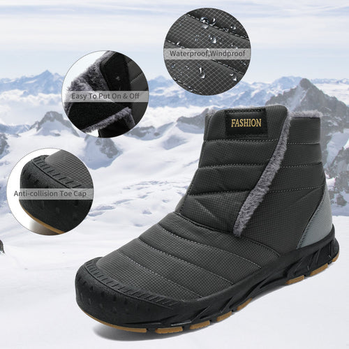 Drune | Wasserdichte Winterstiefel für Frauen – Bequem & Unterstützend für kaltes Wetter