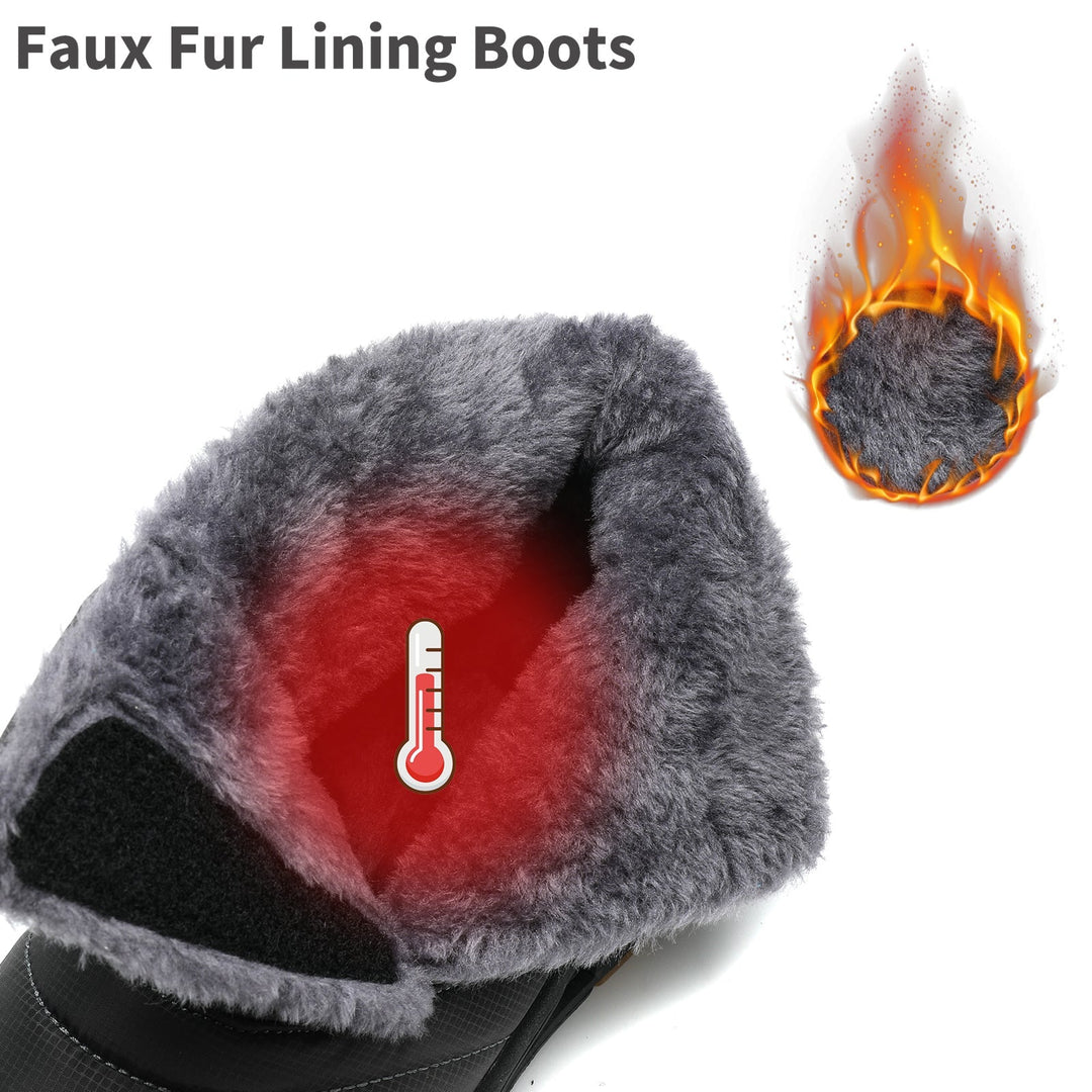 Drune | Wasserdichte Winterstiefel für Frauen – Bequem & Unterstützend für kaltes Wetter