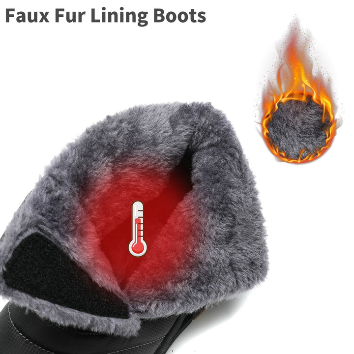 Drune | Wasserdichte Winterstiefel für Frauen – Bequem & Unterstützend für kaltes Wetter
