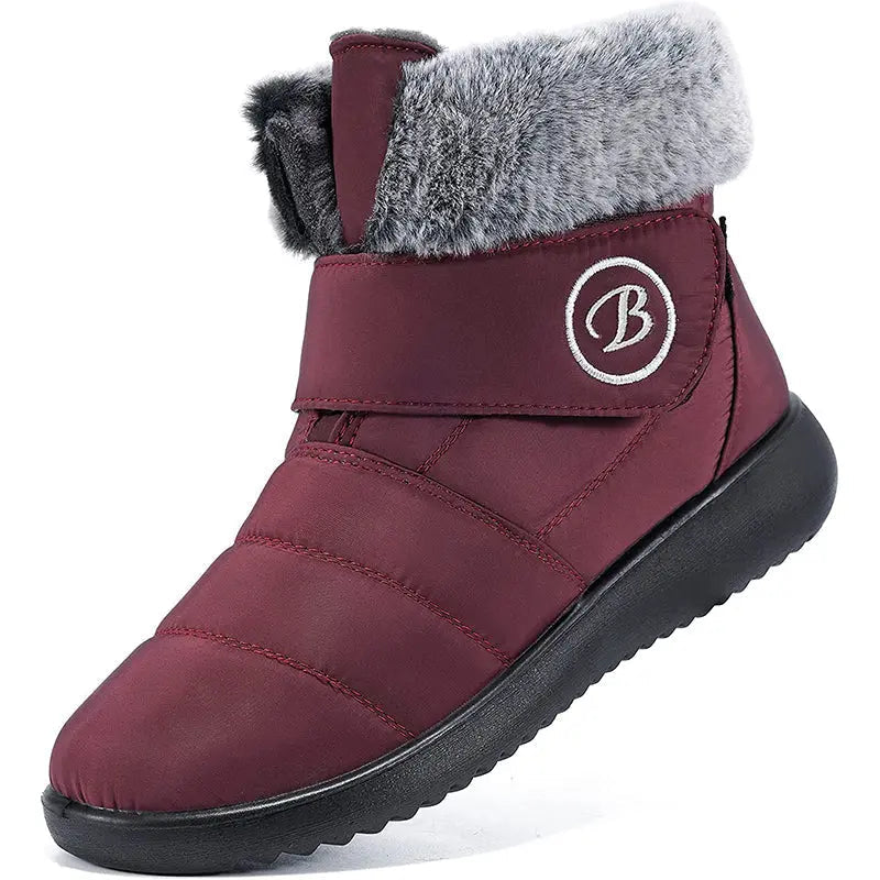 Drune | Wasserdichte Winterstiefel für Frauen – Gemütliches & Komfortables Slip-On-Design