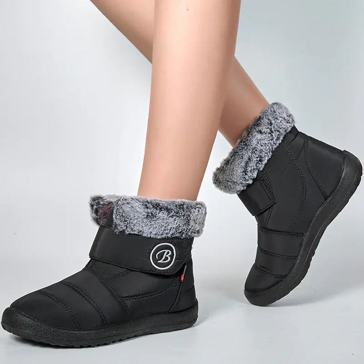 Drune | Wasserdichte Winterstiefel für Frauen – Gemütliches & Komfortables Slip-On-Design