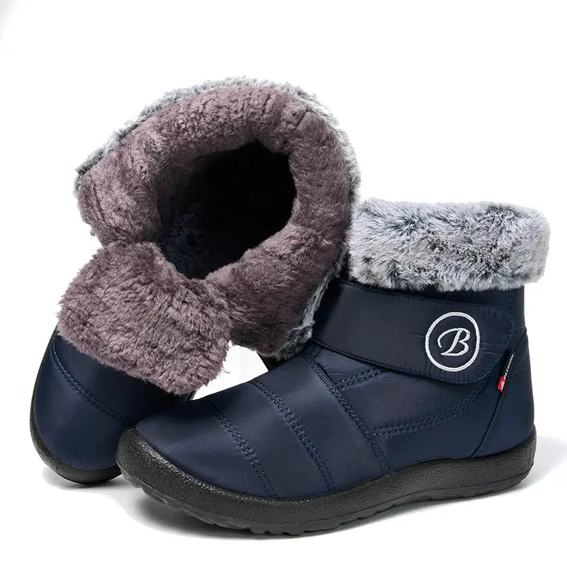Drune | Wasserdichte Winterstiefel für Frauen – Gemütliches & Komfortables Slip-On-Design