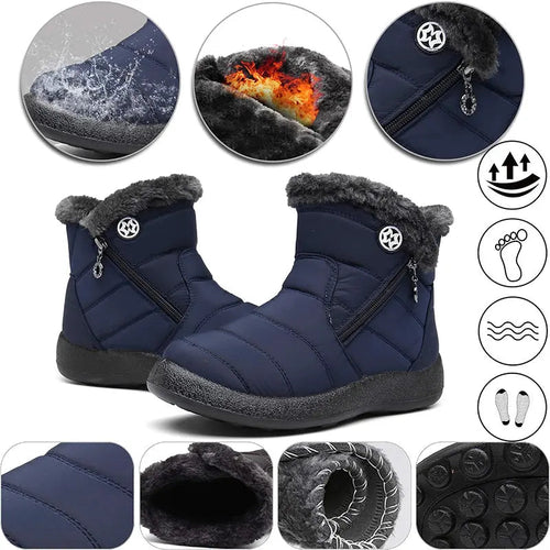 Drune | Wasserdichte Winterstiefel für Damen – Gemütlich & Stylisch