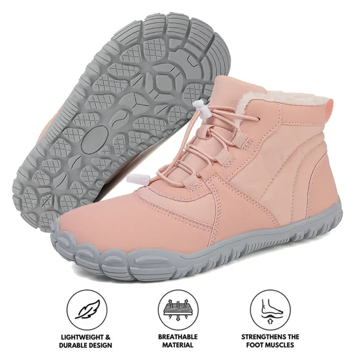 Drune | Wasserdichte Winterstiefel für Frauen – Warm & Bequem Barfußdesign