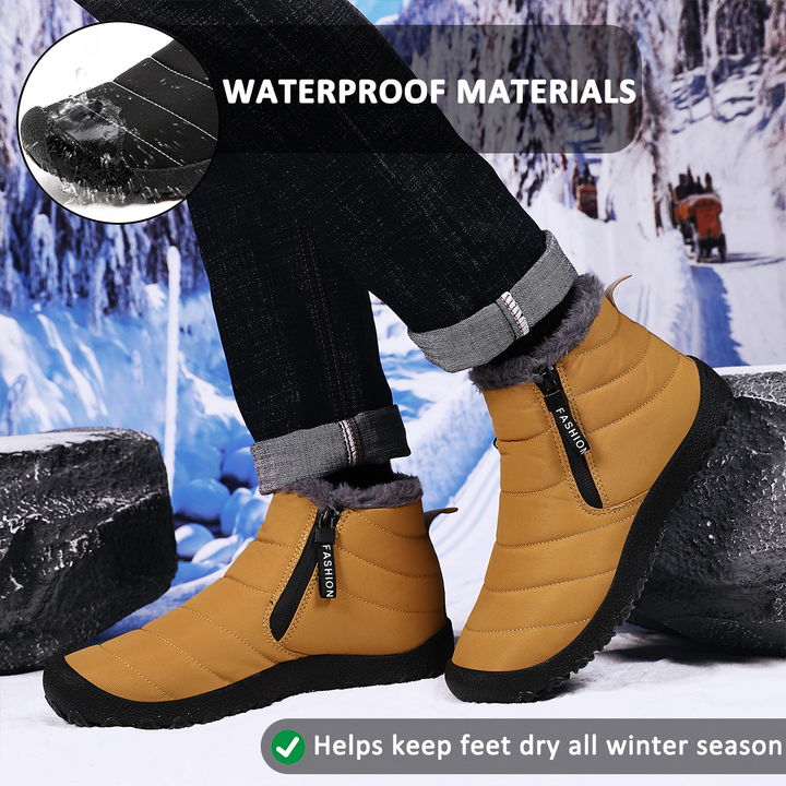 Drune | Wasserdichte Winter-Wanderschuhe für Unisex – Bequemes und rutschfestes Design