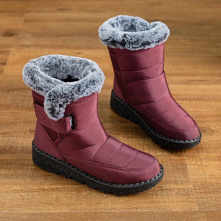 Drune | Wasserdichte Winter-Schnee-Stiefel für Frauen – Warm & Rutschfester Komfort