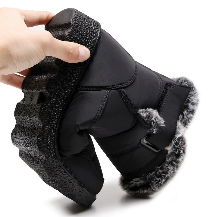 Drune | Wasserdichte Winter-Schnee-Stiefel für Frauen – Warm & Rutschfester Komfort