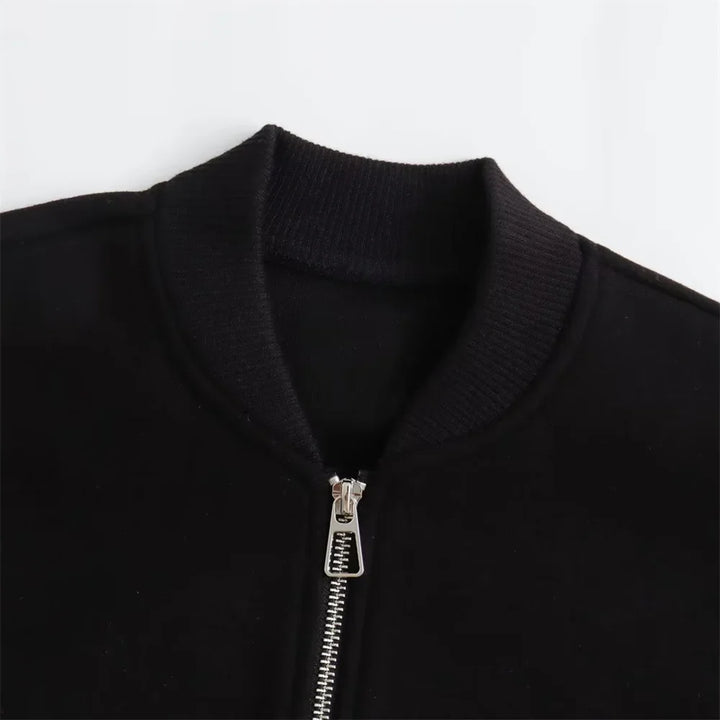 Drune | Weiche Damenjacke mit Stehkragen