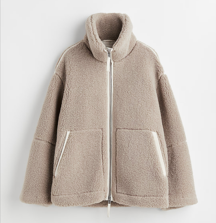 Drune | Weiche Teddy Winterjacke Damen