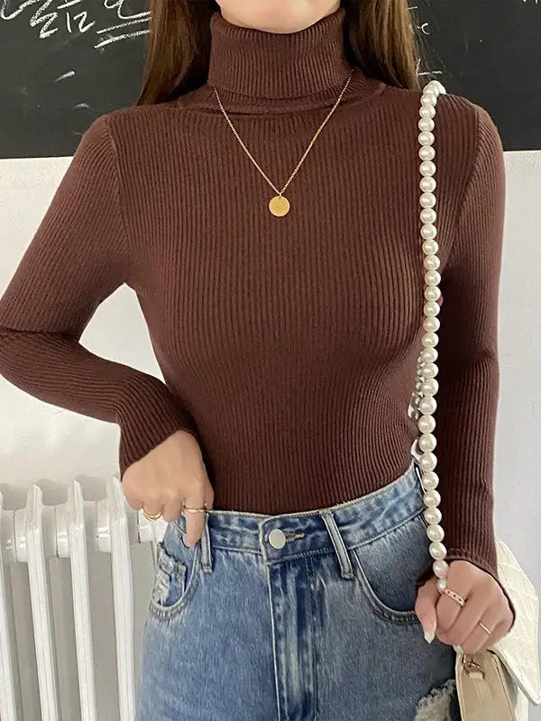 Drune | Damenpullover mit Rollkragen