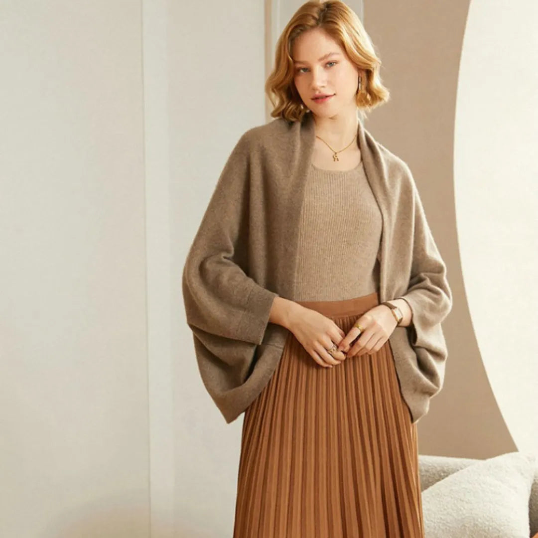 Drune | Weiche Strickjacke mit offener Front