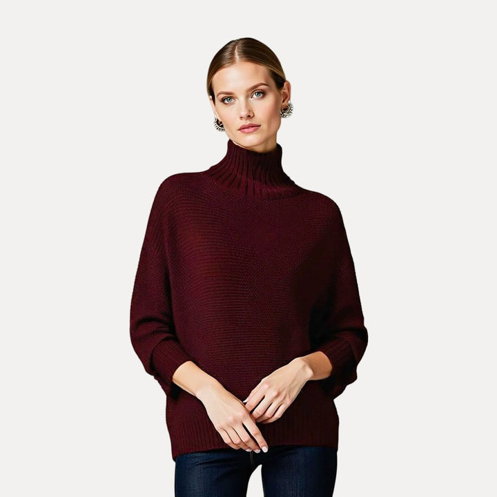 Drune | Weicher Wollpullover mit Stehkragen