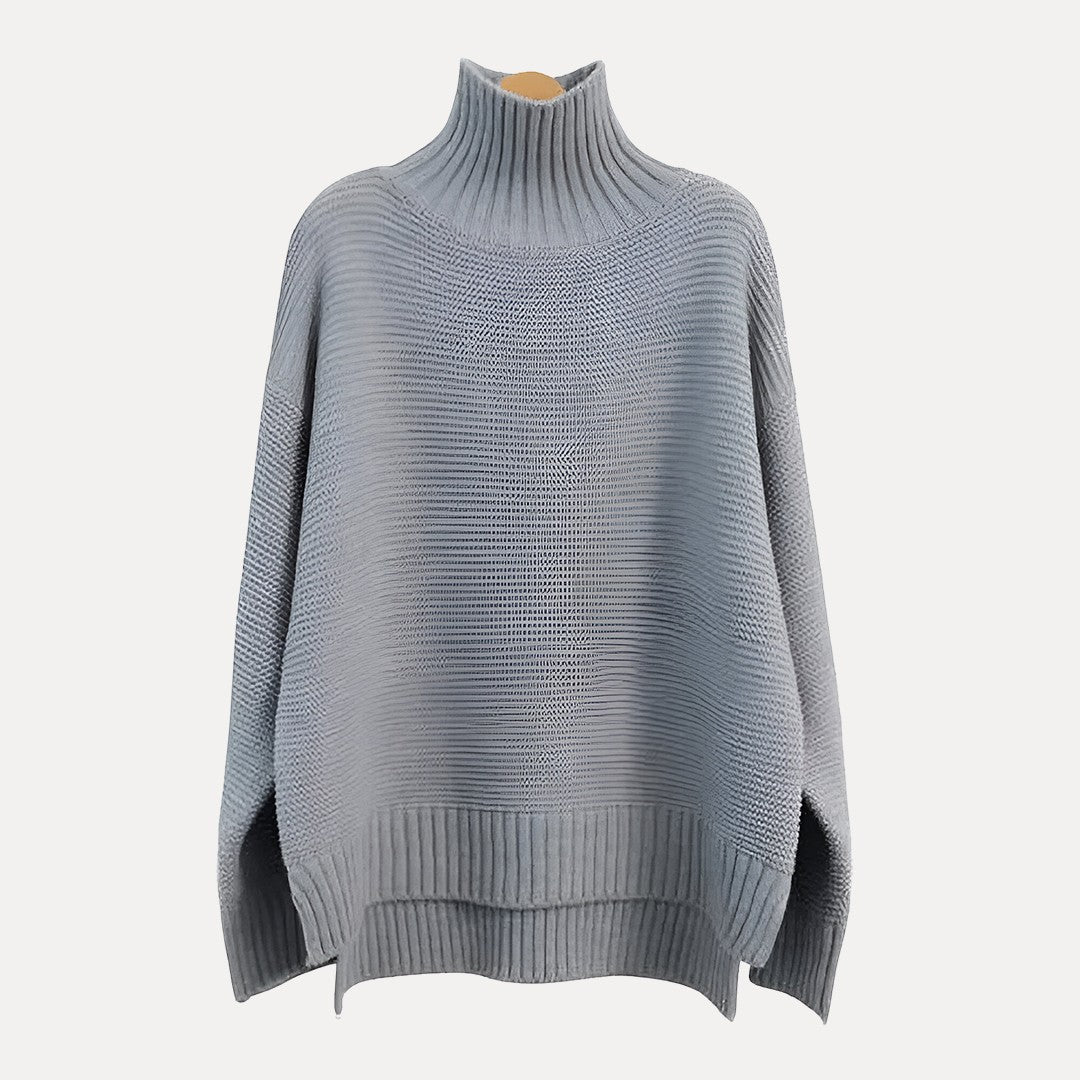 Drune | Weicher Wollpullover mit Stehkragen