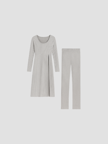 Drune | Weiches Strick-Damen-Set für Komfort und Eleganz