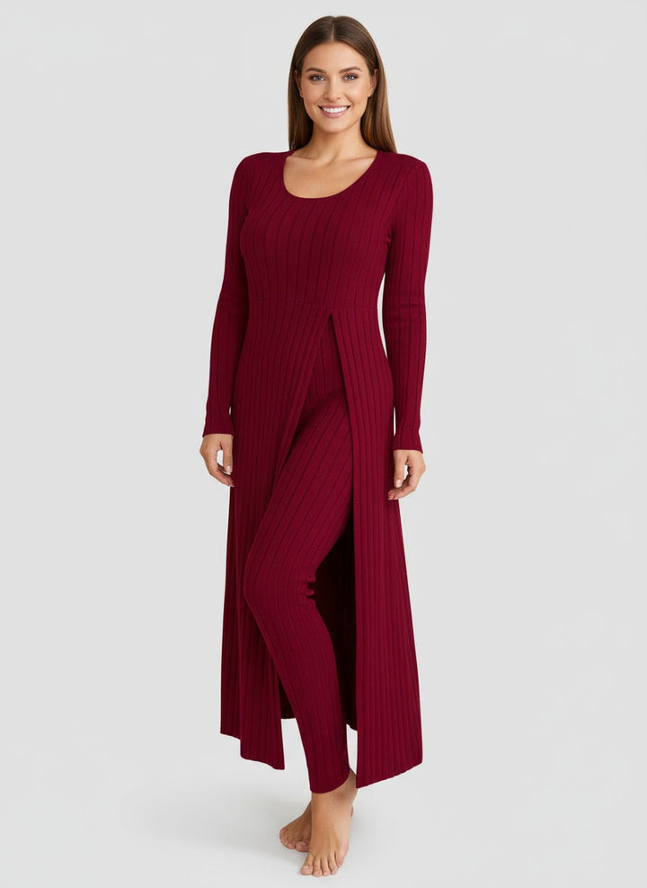 Drune | Weiches Strick-Damen-Set für Komfort und Eleganz