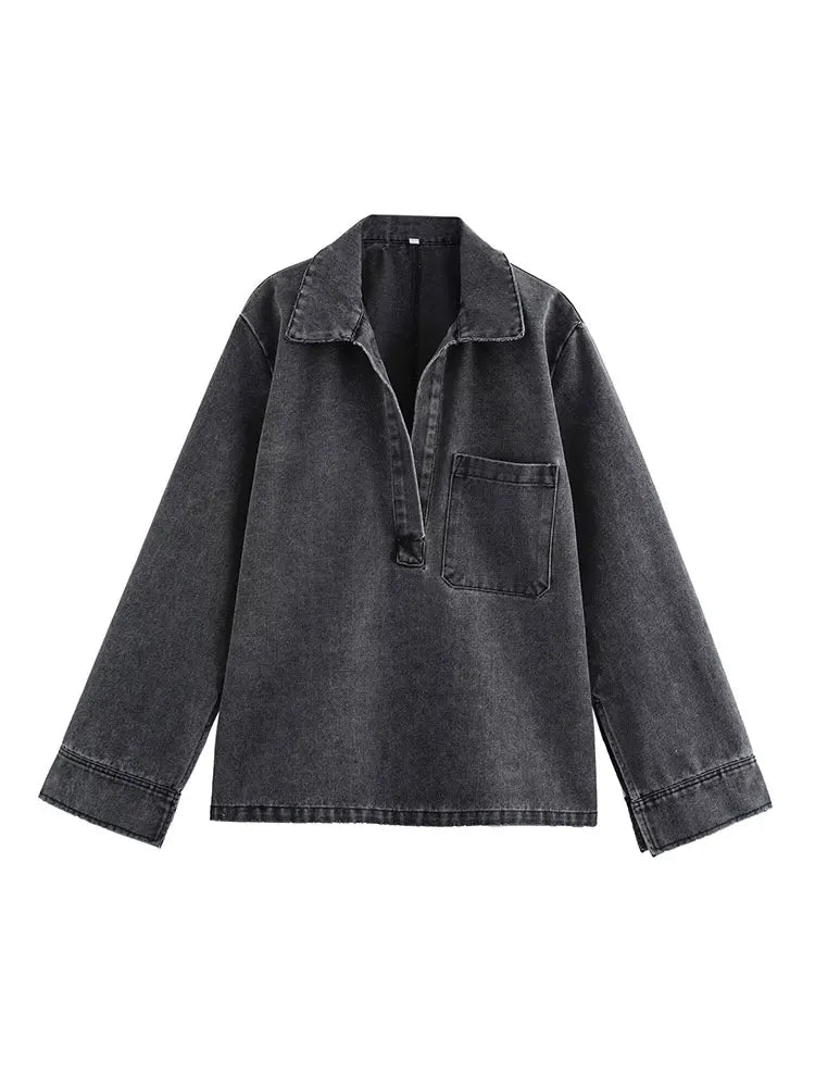 Drune | Damen 2-teiliges Denim-Outfit für Herbst 2025