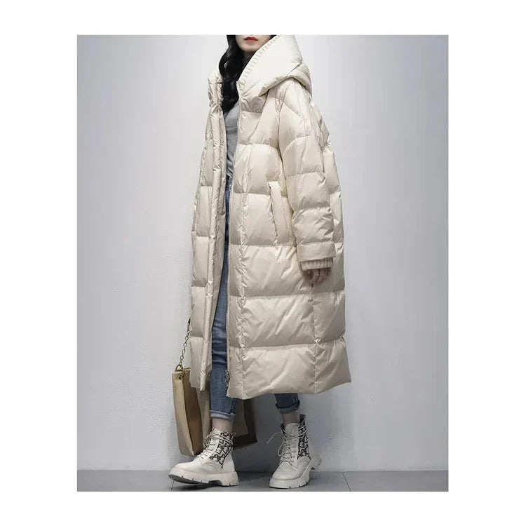 Drune | Lange Winter Pufferjacke