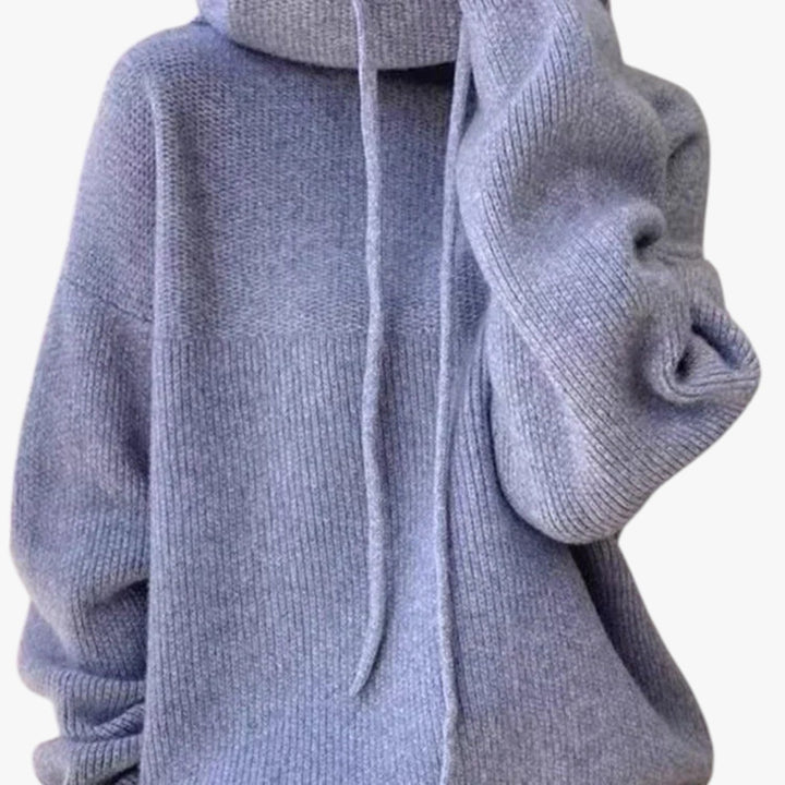 Drune | Oversized Strickpullover mit Hohem Kragen Acryl Warm und Komfortabel