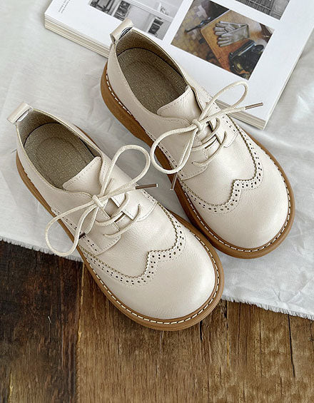 Drune | Oxford-Schuhe im Brogue-Stil mit breiter Zehenbox