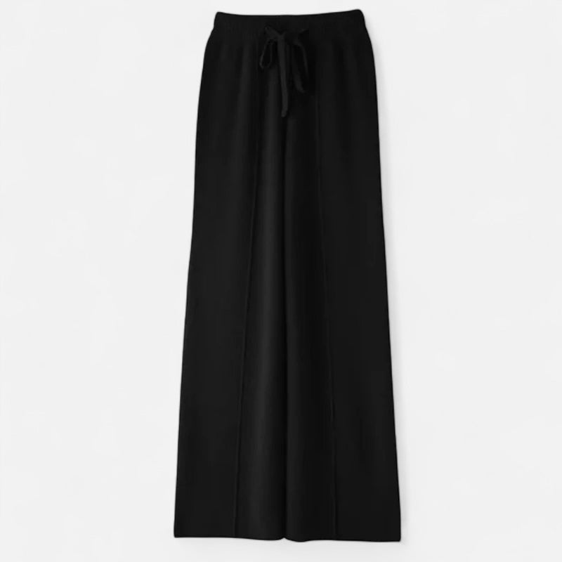 Drune | Weite Strickhose für Damen - Herbst-Winter Must-Have