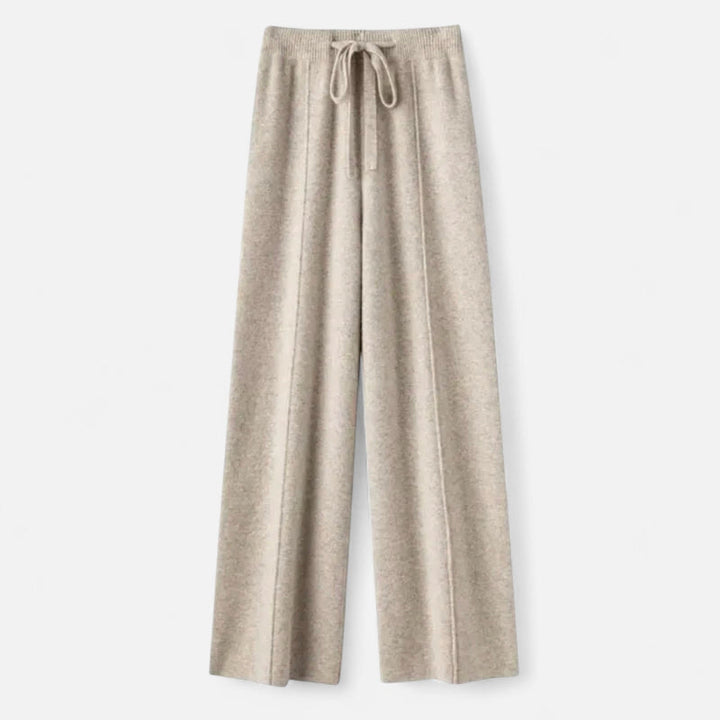 Drune | Weite Strickhose für Damen - Herbst-Winter Must-Have