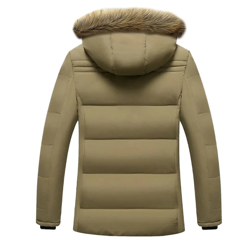 Drune | Fleecejacke Herren mit Abnehmbarem Hut